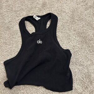 ALO Yoga Black Tank Top